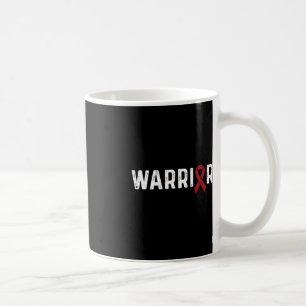 Caneca De Café Aneurisma Cérebro Sensibilização Burgundy Guerreir