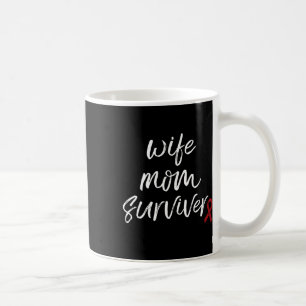 Caneca De Café Aneurisma Sensibilização Esposa de Fita de Fita de