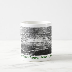 Caneca De Café Anexo verde Japão 1953-1973 do alojamento do