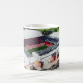 Caneca De Café Anfield Stadium Liverpool - Artistic Watercolour