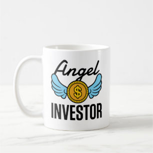 Caneca De Café Angel Investor Invest Start Business