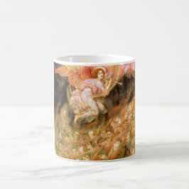 Caneca De Café Angel Piping para as Almas no Inferno