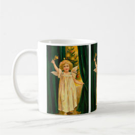 Caneca De Café Angel ringing the bell for Christmas time