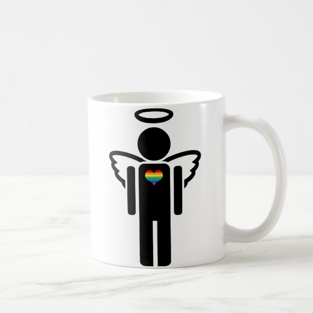 Caneca De Café angélico. (Direita)
