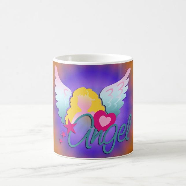 Caneca De Café Angels Love (Centro)