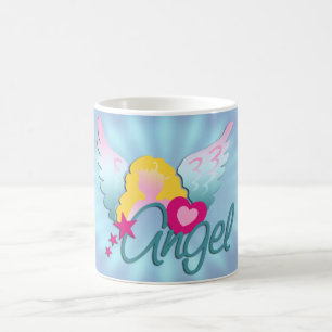 Caneca De Café Angels Love
