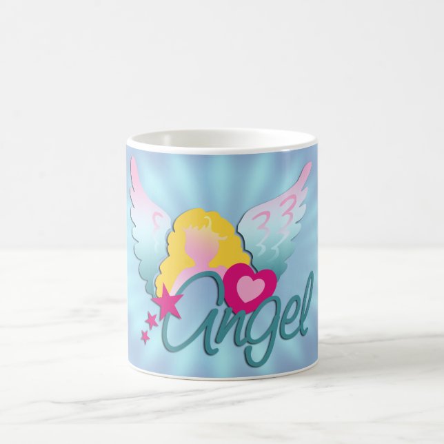 Caneca De Café Angels Love (Centro)