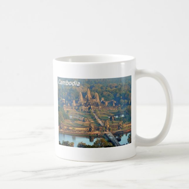Caneca De Café - Angkor-WAT-Angie. (Direita)