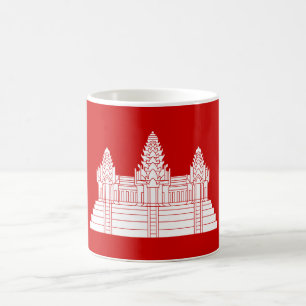 Caneca De Café Angkor Wat Ver.2.0. Templo Khmer