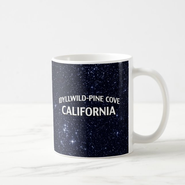 Caneca De Café Angra Califórnia do Idyllwild-Pinho (Direita)