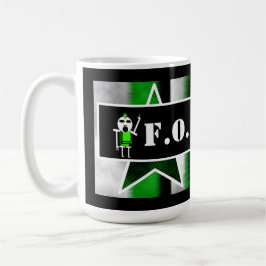 Caneca De Café Angry Alien [ SKULLien ] 