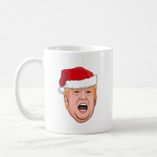 Caneca De Café Angry Donald Trump Christmas