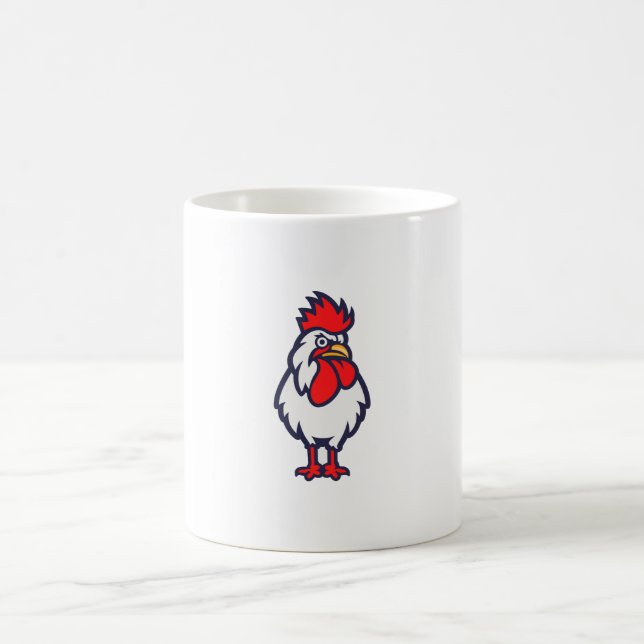 Caneca De Café Angry Rooster (Centro)