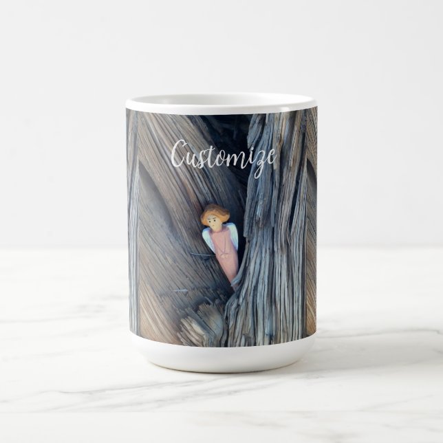 Caneca De Café Ângulo entalado na árvore "Thunder Cove" (Centro)