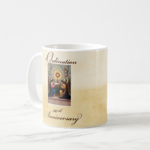 Caneca De Café Ângulos de aniversário da 50.ª Ordenação em A