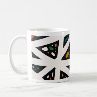 Caneca De Café Ângulos em Cor