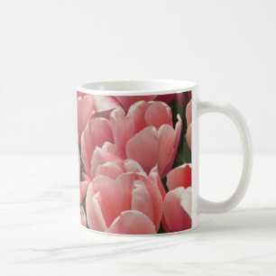 Caneca de café animador das tulipas