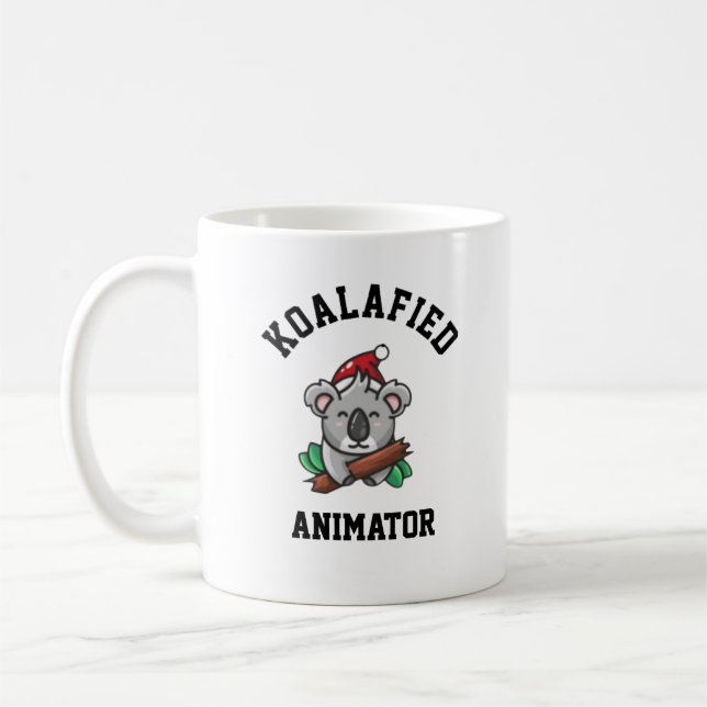 Caneca De Café Animador Koalafied (Esquerda)