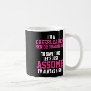 Caneca De Café Animadora de torcida Cheerleading Aplaudindo Direi