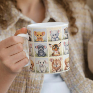 Caneca De Café Animais Cachorros 2 Mug De Café