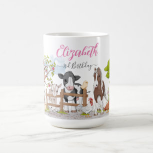 Caneca De Café Animais De Criação De Cerrado