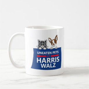 Caneca De Café Animais de estimação desesperados para Harris Walz
