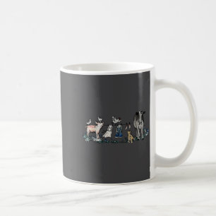 Caneca De Café Animais de Fazenda Retrô Meme Animais de Fazenda P