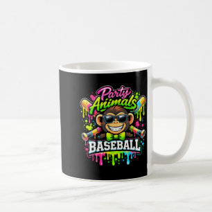 Caneca De Café Animais de festa beisebol sorvete gotejamento maca