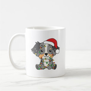 Caneca De Café Animais de inverno de Shepherd australianos