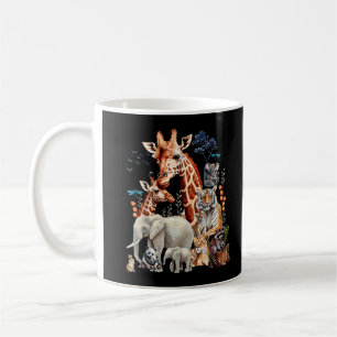 Caneca De Café Animais de Zoológico Festa de Aniversário Animais 