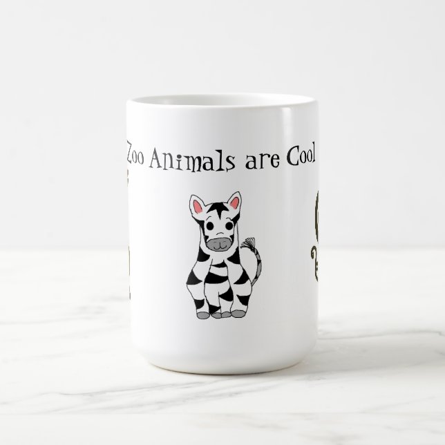 Caneca De Café Animais de zoológico são Legal (Centro)