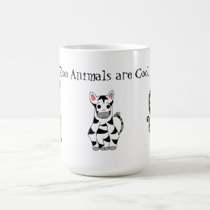 Caneca De Café Animais de zoológico são Legal