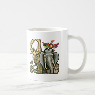 Caneca De Café Animais do jardim zoológico
