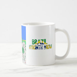 Caneca De Café Animais do Mundo, Brasil: Arara Azul