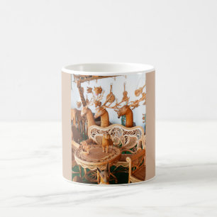 Caneca De Café Animais e mobiliário para trabalho