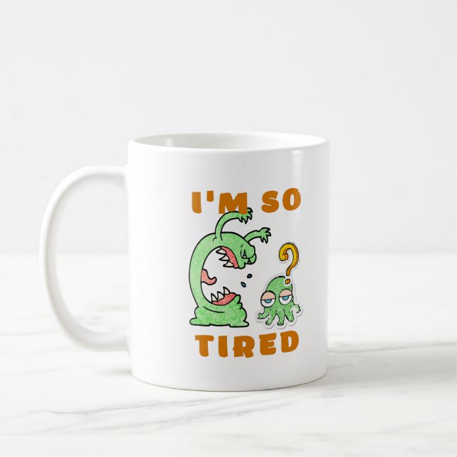 Caneca De Café Animais Engraçados Cachinho Sarcástico (Esquerda)