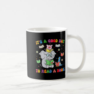 Caneca De Café Animais fofos leem livro professores alunos crianç