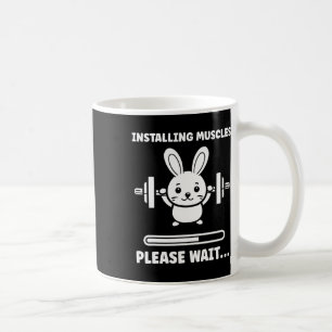 Caneca De Café Animais Instalando Músculos Fitness Musculação Coe