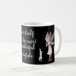Caneca De Café Animais Mágicos: Cota de Fada Encantadora