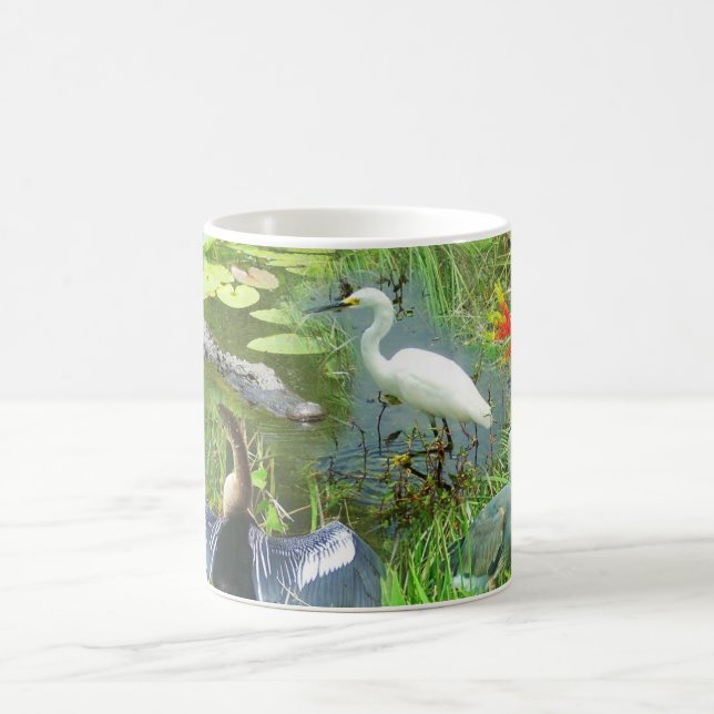 Caneca De Café Animais selvagens do parque nacional dos marismas (Centro)