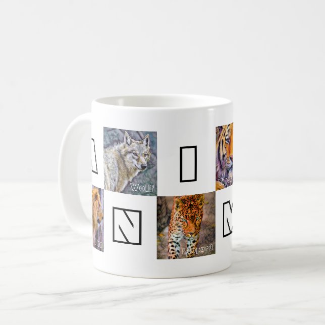 Caneca De Café ANIMAL [Classic Mug] (Frente Esquerda)