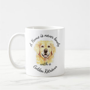 Caneca De Café Animal de animal de estimação do cão do golden