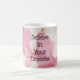 Caneca De Café Animal Dourado branco-rosado-rosado
