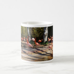 Caneca De Café animal Flamingos