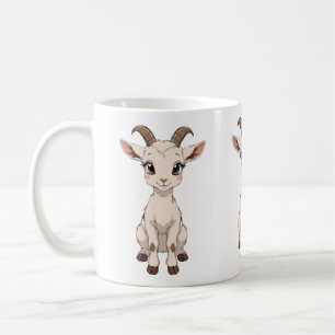 Caneca De Café Anime bonitinho com olhos grandes