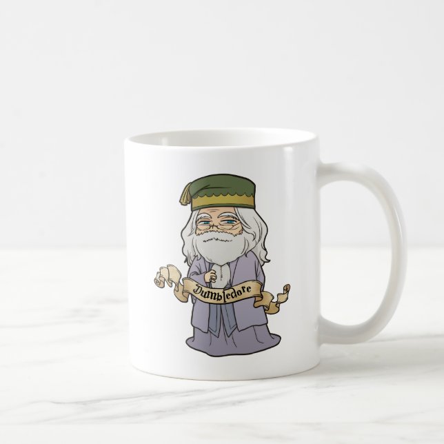 Caneca De Café Anime Dumbledore (Direita)