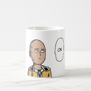 Caneca De Café Anime Energy Mug: Acionado por Stickers & Sass