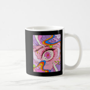 Caneca De Café Anime Eyes Pastel Kawaii Egirl Japonês estético