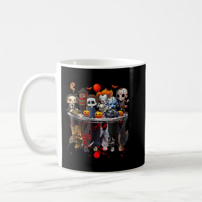 Caneca De Café Anime Halloween Assustador Filmes de Horror Filmes (Esquerda)