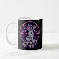 Anime Kawaii Baphomet Pastel Gótico Emo Punk Jacka